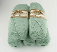5 ovillos de lana Alize Angora Gold de 100 g, 500 g, 20% lana turca mohair (515)