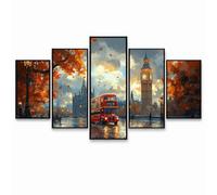5 Pack Diamond Painting Londres Manualidades Adultos Lienzos Model-0670