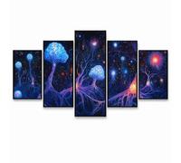 5 Pack Diamond Painting Neuronas Cuadros Decoracion Salon Model-0747