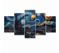 5 Pack Pintar por Numeros Adultos cielo estrellado Luminoso YCBZ-0094