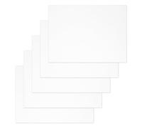 5-Pack Water-Soluble Stencils For DIY Embroidery | 8.3x11.7 Inch Printable Fabric Templates | Reusable Dissolvable Needlework Patterns | Blank Stitching Guides For Custom Designs