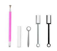 5 Palos Imán magnético ojo de gato bolígrafo, Magnético Stick herramientas de uñas polaco mágico para 3D Efecto de Ojo de Gato, Nail Art Herramientas para Uñas Polaco Polvo Ojo de Gato Gel#2