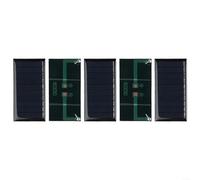 5 paneles solares de 30 x 60 mm para una generación de energía eficiente, para pequeñas aplicaciones solares de bricolaje