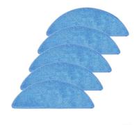 5 paños de fregona para aspiradora Tesvor M1 S6 S4 y Pro Robot almohadillas reutilizables y lavables para mantener suelos limpios