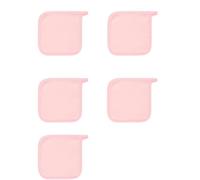 5 paños de limpieza de maquillaje de microfibra suaves y para labios y cara, 14 x 14 cm, lavables a máquina, almohadillas de microfibra para quitar maquillaje