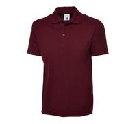 5 Paquete - Uneek Hombre Mujer Clásico Polo Liso Manga Corta Cuello Camiseta