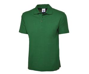 5 Paquete - Uneek Hombre Mujer Clásico Polo Liso Manga Corta Cuello Camiseta