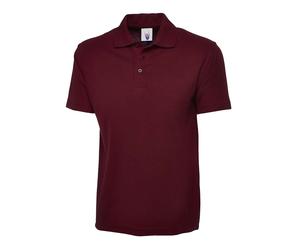 5 Paquete - Uneek Hombre Mujer Clásico Polo Liso Manga Corta Cuello Camiseta