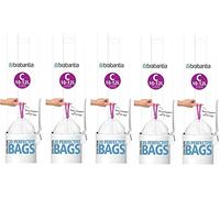 brabantia Rollo de Bolsas de Basura PerfectFit - 10-12L (C) - 20 Unidades brabantia
