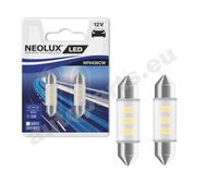 5 Paquetes De Lámparas LED Placa De Coche Neolux De Osram 6000K