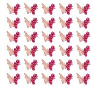 5 paquetes de uñas coloridas arte 3D mariposa borde uñas decoración arte suministros de uñas para uñas acrílicas