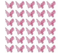 5 paquetes de uñas coloridas arte 3D mariposa borde uñas decoración arte suministros de uñas para uñas acrílicas
