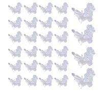5 paquetes de uñas coloridas arte 3D mariposa borde uñas decoración arte suministros de uñas para uñas acrílicas
