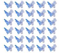 5 paquetes de uñas coloridas arte 3D mariposa borde uñas decoración arte suministros de uñas para uñas acrílicas