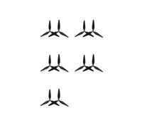 5 Par Hélice de 15 Pulgadas, 15 X 7 X 3, 3 Palas, Hélice de Alta W + CCW para Drones de Carreras FPV