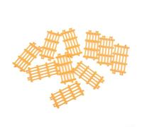 5 para valla de maqueta, panel de pastoreo de PVC, carril N 5 para valla de modelado elegante (amarillo)