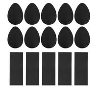 5 Pares de Almohadillas Antideslizantes para Zapatos 10 Unidades de Goma Autoadhesiva Resistente Reduce Ruido de Tacones y Suelas Apto para Hombre,Mujer y Niños Incluye Lija para Aplicación Perfecta