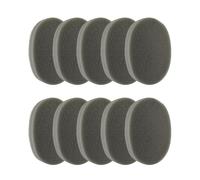 5 pares de almohadillas de repuesto para auriculares 3M Work Tunes Series Connect Earmuff almohadillas de espuma (tipo sólido)