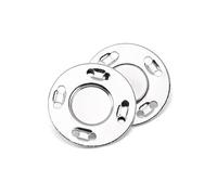 5 pares de botones magnéticos invisibles para coserlos tú mismo en chaquetas, abrigos, cárdigans y bolsos.,No.13-Plata,25 mm