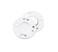 5 pares de botones magnéticos invisibles para coserlos tú mismo en chaquetas, abrigos, cárdigans y bolsos.,No.14-Blanco,21 mm