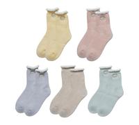 5 Pares De Calcetines Cálidos, Calcetines De Invierno Para Mujer, Calcetines De Punto De Felpa, Calcetines Suaves Para Pantorrilla, Calcetines De Suelo