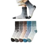 5 Pares De Calcetines De Lana Coral, Calcetines Cálidos Para Hombre, Calcetines Para Dormir, Calcetines Suaves Y Cómodos, Calcetines De Invierno