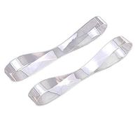 5 pares de correas de zapatos de tacón alto para mujer, transparentes, invisibles, antideslizantes, de encaje, accesorios para zapatos, desmontables, diseño atractivo