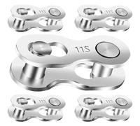 5 pares de eslabones perdidos para cadena de 11 velocidades para cadena de bicicleta, eslabones de cadena de bicicleta de 11 velocidades, enlace maestro, piezas de bicicleta, piezas de bicicleta,