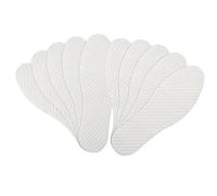 5 pares de plantillas de zapatos de pulpa de madera de un uso, insertos de zapatos transpirables, forros que brindan comodidad para deportes y caminar, almohadillas de pulpa de madera