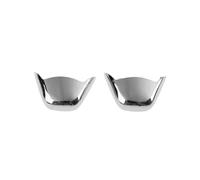 5 Pares De Zapatos De Tacón Alto Brillantes Protección del Dedo del Pie Zapatos De Metal Clips Decoraciones Encanto Hebilla Zapato Roto Accesorios De Reparación para Tacones(Color 11)