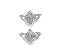 5 Pares De Zapatos De Tacón Alto Brillantes Protección del Dedo del Pie Zapatos De Metal Clips Decoraciones Encanto Hebilla Zapato Roto Accesorios De Reparación para Tacones(Color 15)