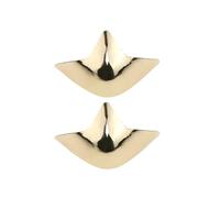 5 Pares De Zapatos De Tacón Alto Brillantes Protección del Dedo del Pie Zapatos De Metal Clips Decoraciones Encanto Hebilla Zapato Roto Accesorios De Reparación para Tacones(Color 1)