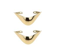 5 Pares De Zapatos De Tacón Alto Brillantes Protección del Dedo del Pie Zapatos De Metal Clips Decoraciones Encanto Hebilla Zapato Roto Accesorios De Reparación para Tacones(Color 3)