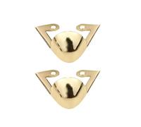 5 Pares De Zapatos De Tacón Alto Brillantes Protección del Dedo del Pie Zapatos De Metal Clips Decoraciones Encanto Hebilla Zapato Roto Accesorios De Reparación para Tacones(Color 2)