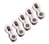 5 Pares Eslabones de Cadena de Bicicleta Connector para 6-7-8 9 10 Velocidad Unión Rápida (Color : 9 speed)