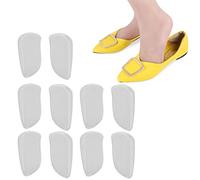 5 Pares/Juego De Insertos De Cojín De Talón Para Zapatos Ortopédicos Copas Protectoras De Soporte De De Gel O Corrector De Piernas Tipo X Para Hombres Y Mujeres