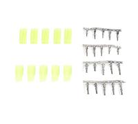 5 pares Macho Hembra Verde Mini Enchufe Conector sin cable Airsoft RC NiMH Modelo de avión accesorios Juguetes Modelo Accesorios Del Modelo