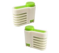 5 Pares Manual Ajustable 5 Capas Para Pastel Pan Verde