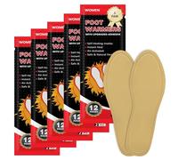 5 Pares Plantillas Calentadoras,Ligero Plantillas Térmicas Deporte,Calentadores Pies,Calidez Duradera para Senderismo y Esquí,Adecuado para Todo Tipo de Zapatos (EU 36-39)