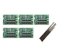 5 pcs 3S 40A 11.1V 12.6V 18650 Placa de protección de batería de Litio con saldo BMS + 5uds Tira de níquel