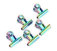 5 Pcs Clips de Uñas - Clips de Acero Inoxidable Pinzas de Extensión para Uñas Curve C Herramienta de Extensión de Uñas Clips para Uñas Largas Tienda de Manicura para Principiantes