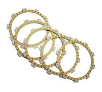 5 PCS Conjunto de Kit de Placa de fricción del Embrague Compatible con TTR125L 2000-2008 TTR125LE 2004-2018 TTR125LW 2000 TTR 125 L LE LW Dirt BICE MOTOTCLE