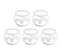 5 PCS Corte De Metal Fantasma Dies Halloween Die Cut Plantilla Plantilla Moldes Para Álbum De Fotos Decoraciones Álbumes Recortes