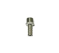 5 PCS DN10 3/8" BSPP Male x 10mm Hose Splicer Hosetail Fitting 201 Stainless Steel