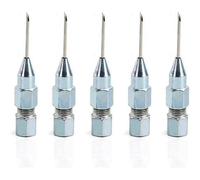 5 Pcs Grease Gun Needle Tip Of The Mouth, Grease Injector Needle for Lubricating In Very Tight Sealed Bearings And Universal Joints []