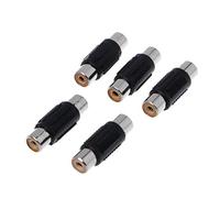 5 PCS hembra a hembra a hembra a adaptador de cable de vídeo