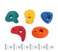 5 PCS Holds de Escalada para Niños, Coloridos Empuñaduras de Pared de Resina Mejoran Las Habilidades de Coordinación para Marcos de Escalada en Interiores Al Aire Libre