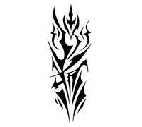 5 PCS juice Grass tattoo stick impermeable simulación no reflectante personalidad duradera brazos masculinos y femeninos