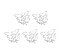 5 PCS Metal Ghosted Metal Cut Para Tarjeta De Felicitación Haciendo Decoraciones De Álbumes Álbumes Recortes Halloween Cutting Dies Plantillas