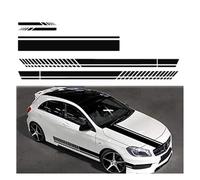 5 pcs Pegatinas de Rayas para capó de Coche para VW T5 Multivan Transporter T6 California Multivan Transporter, calcomanías gráficas para carrocería, Espejo retrovisor,A